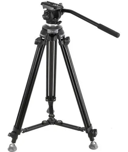 Tripé e Cabeça Fluída E-Image EK610 (3kg / 1.61cm)
