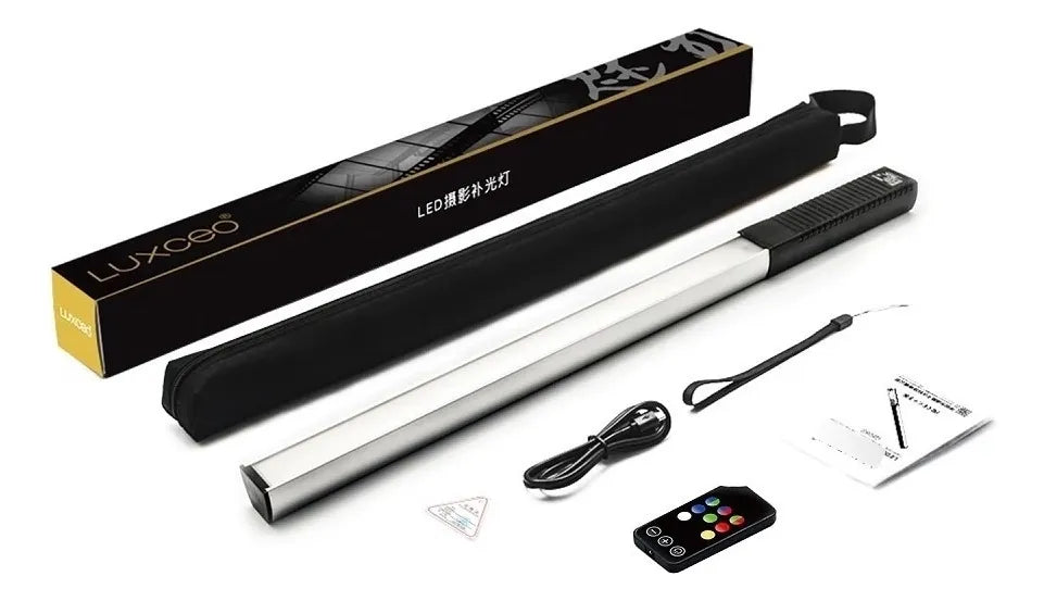 Bastão de Luz LED Luxceo RGB Portátil