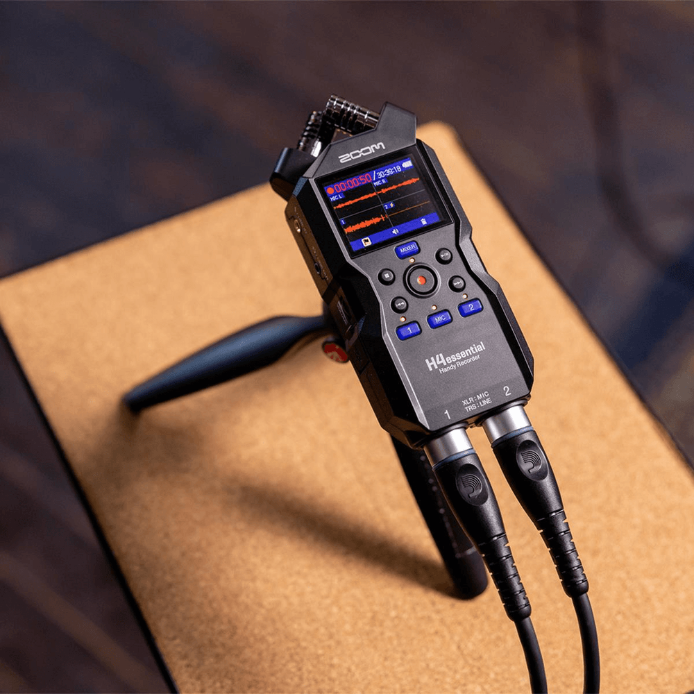Zoom H4 Essential Gravador Portátil Handy Recorder 32-Bit Float