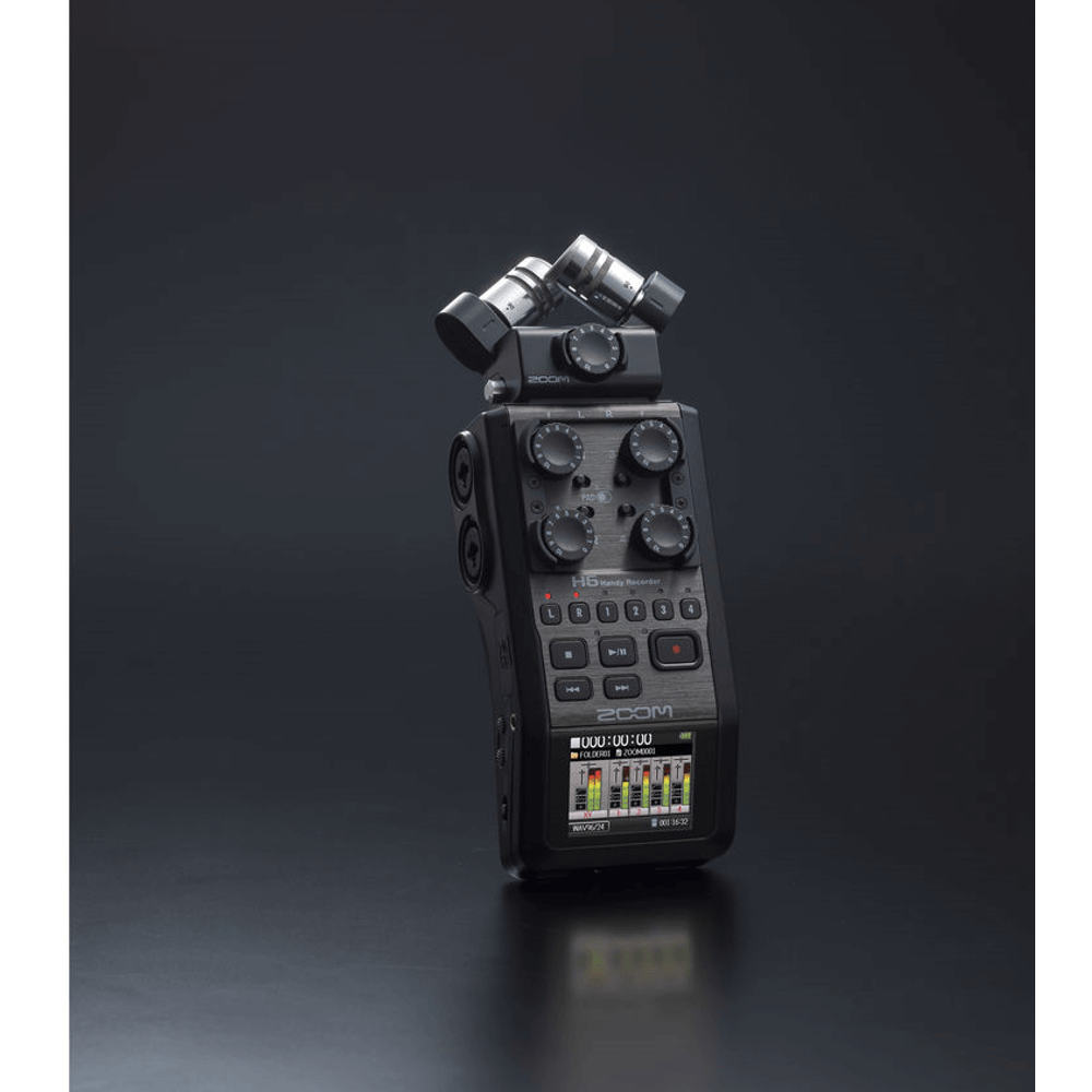 Zoom H6 Handy Recorder Gravador Portátil Modular 6 Entradas