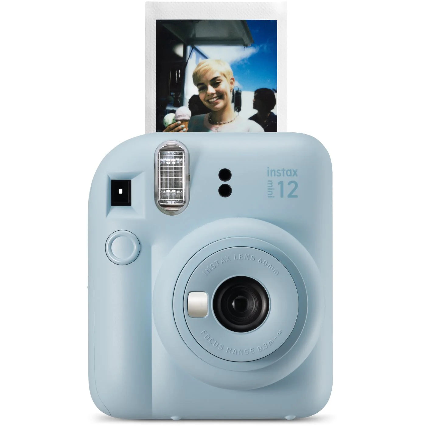 Fujifilm Instax Mini 12 Azul Candy Kit com Bolsa e 10 Filmes – Fotos Instantâneas