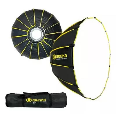 Softbox Parabólico Greika 90cm Bowens sem Grid