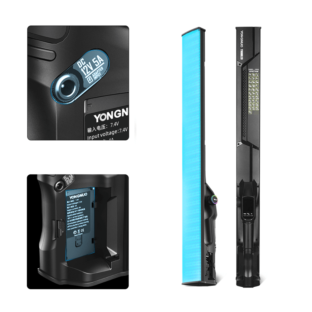 Bastão Iluminador LED Yongnuo YN660 RGB 60W com Controle Remoto