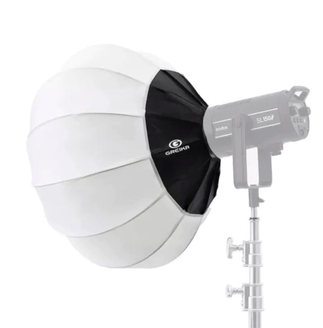 Softbox Lanterna Globo Chinês Bowens 65cm para Iluminação Profissional