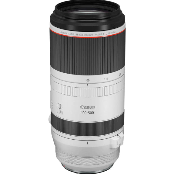 Lente Canon RF 100-500mm f/4.5-7.1L IS USM Teleobjetiva