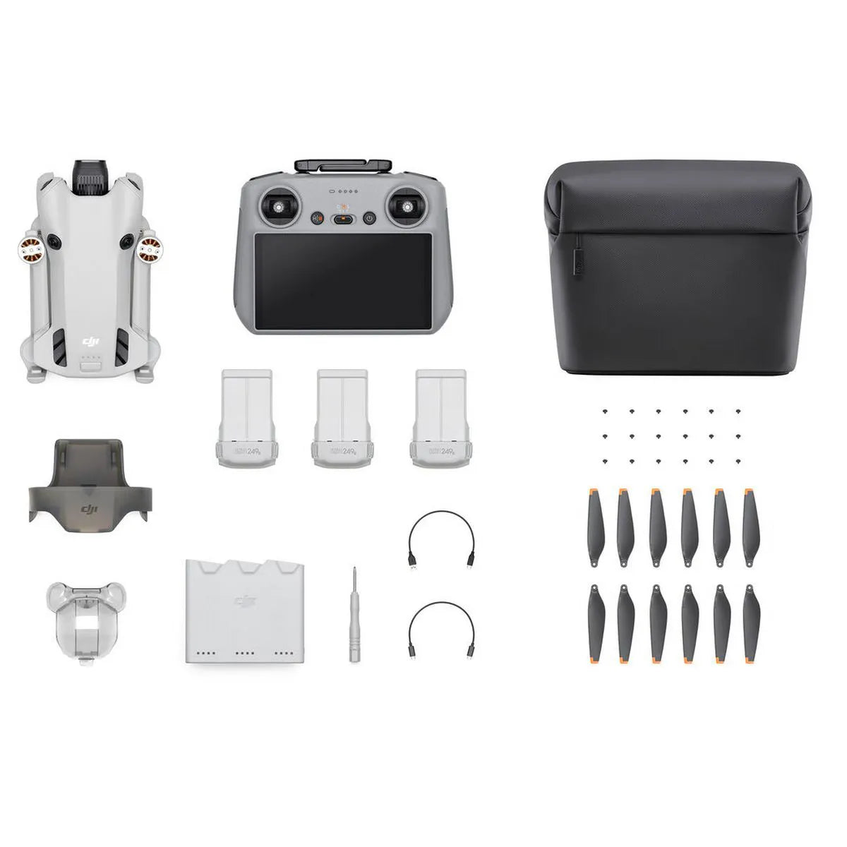 DJI Mini 4 Pro Fly More Combo RC2 Drone 4K para Criadores