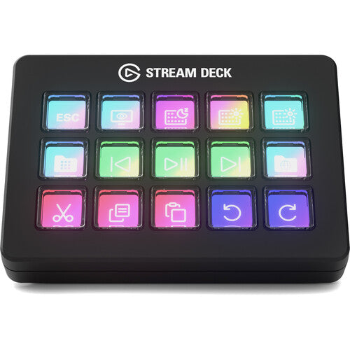 Stream Deck Elgato Scissor Keys Controlador Silencioso Profissional
