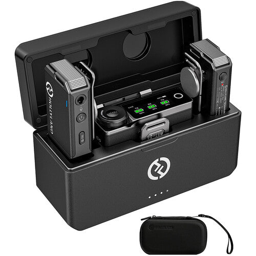 Hollyland Lark Max All-in-One Sistema de Microfone Sem Fio Profissional