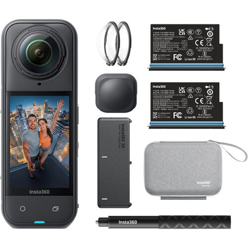 Insta360 X5 Essentials Bundle Câmera 8K 360°