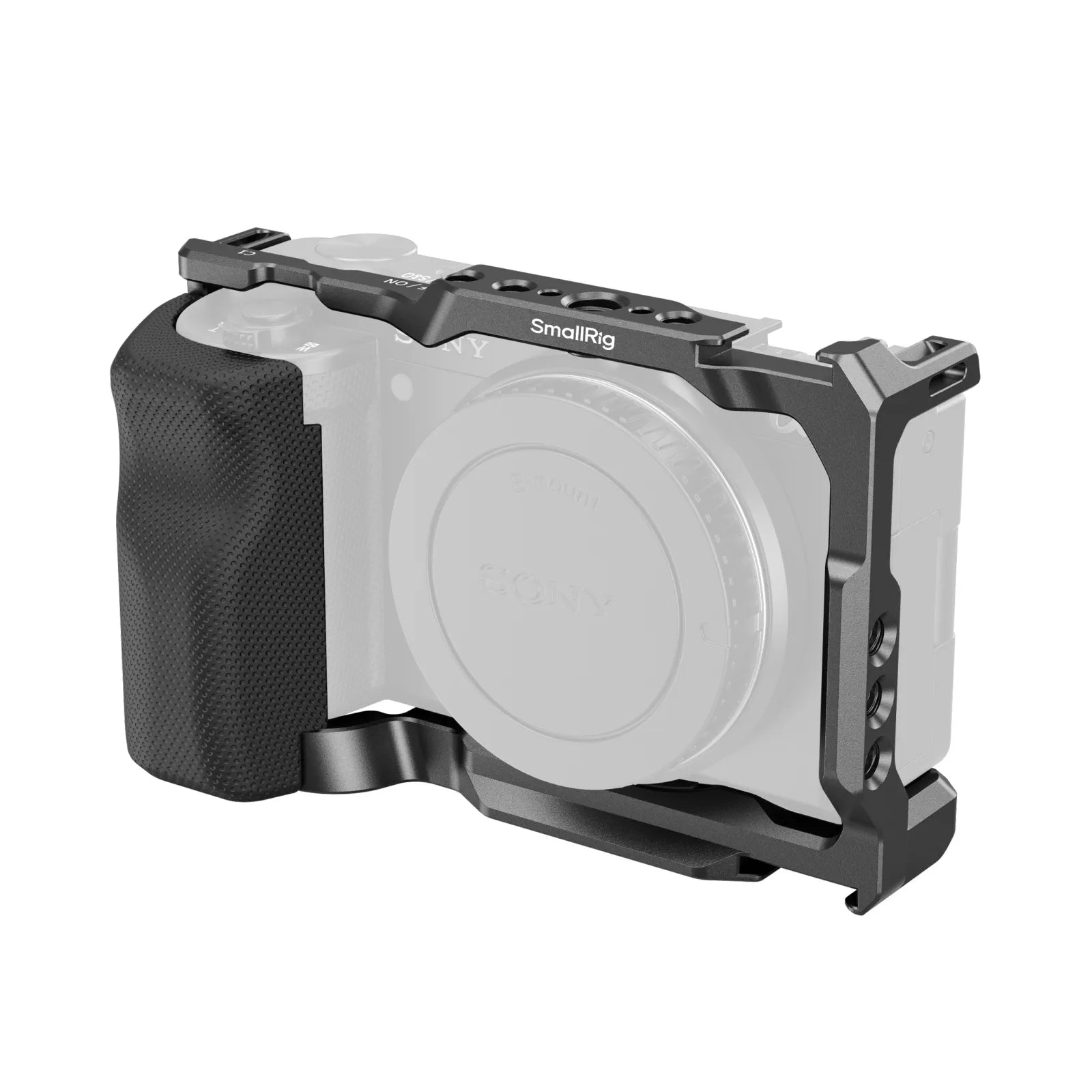 SmallRig Cage Grip Sony ZV-E10 3538B – Estabilidade e Rig Pro