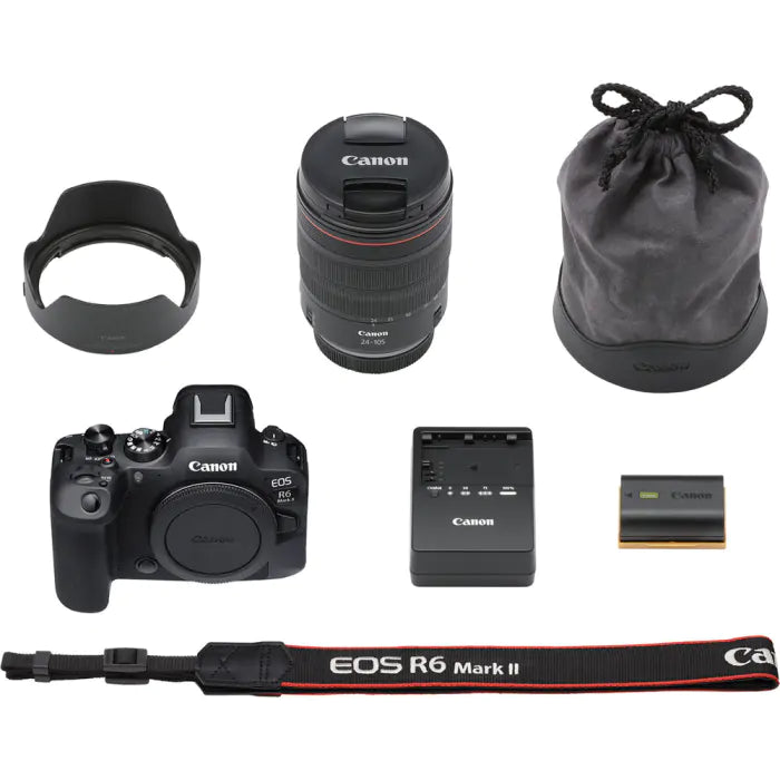 Canon EOS R6 Mark II + RF 24-105mm f4 L IS USM Kit Full-Frame