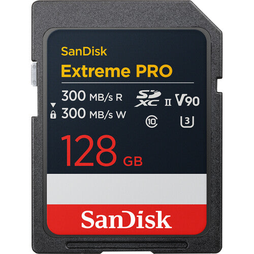 SanDisk Extreme Pro V90 SD UHS-II 128GB 300MB/s
