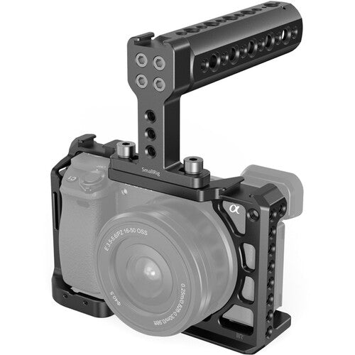 SmallRig Handheld Kit para Sony A6100/A6300/A6400 – Rig Completo com Cage e Handle