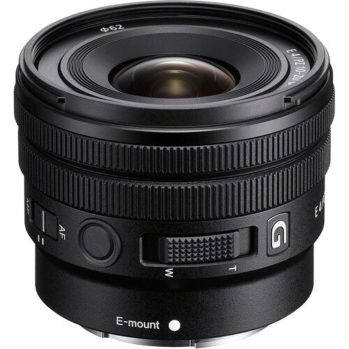 Sony E PZ 10-20mm f/4 G Lente Ultra Wide APS-C com Power Zoom