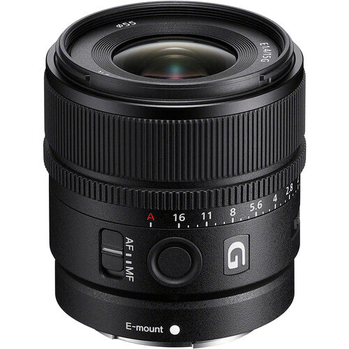 Sony E 15mm f/1.4 G Lente Grande Angular APS-C