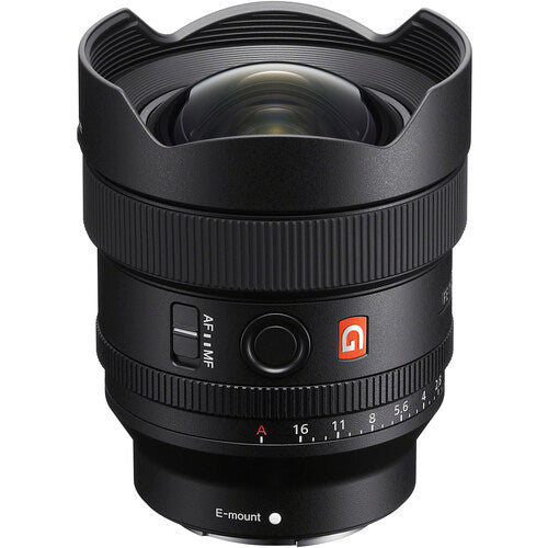Sony FE 14mm f/1.8 GM Lente Grande Angular Prime G Master