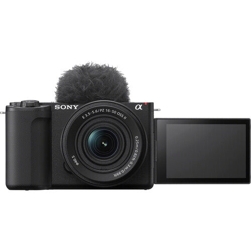 Câmera Sony ZV-E10 II Kit 16-50MM II – APS-C 26MP, 4K 60p, AF Avançado