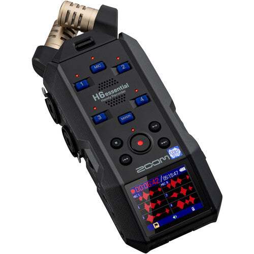 Gravador Zoom H6essential Portátil 6 Entradas Áudio