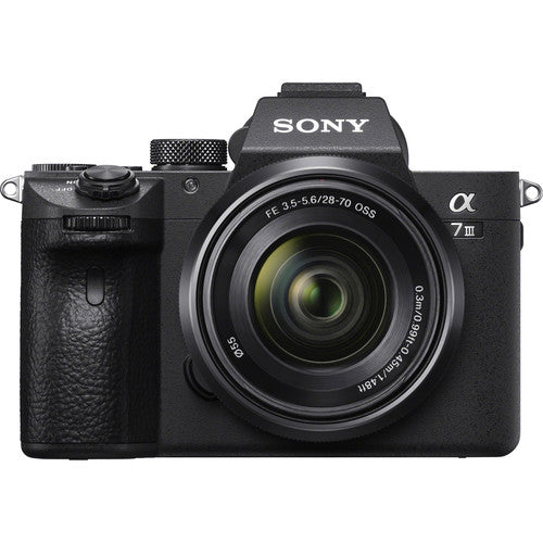 Câmera Sony A7 III Kit 28-70MM – Full-Frame 24MP, 4K, IBIS