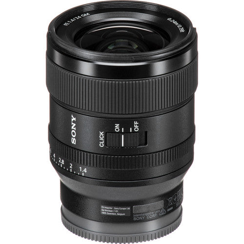 Lente Sony FE 24mm f/1.4 GM Prime Profissional Full-Frame