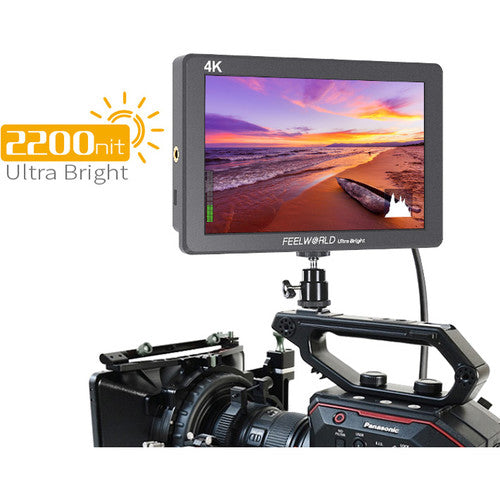 Feelworld 7 Monitor de Campo 2200 Nits Ultra Bright SDI/HDMI