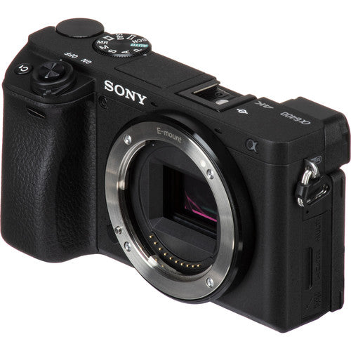 Câmera Sony A6400 Body – Mirrorless APS-C Rápida e Compacta