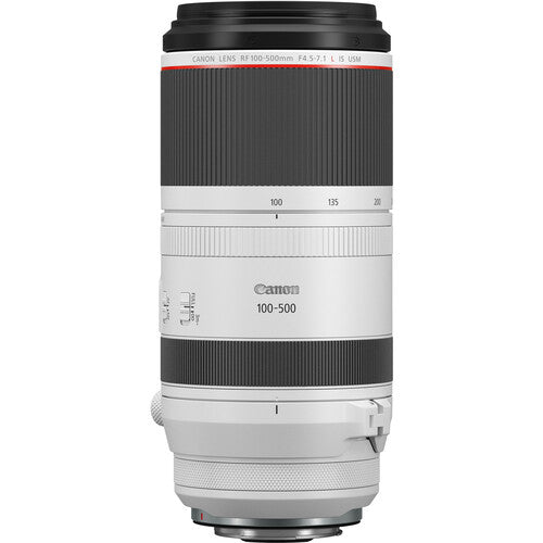 Lente Canon RF 100-500mm f/4.5-7.1L IS USM Teleobjetiva Zoom L-Series