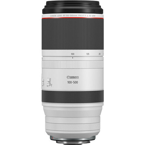 Lente Canon RF 100-500mm f/4.5-7.1L IS USM Teleobjetiva Zoom L-Series