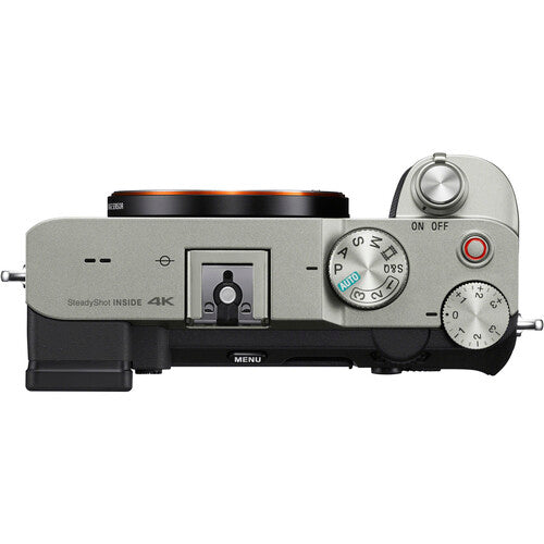 Câmera Sony A7C Body Silver – Full-Frame 24MP, 4K, IBIS