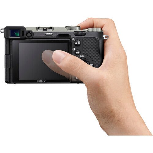 Câmera Sony A7C Kit 28-60MM Silver – Full-Frame 24MP, 4K, IBIS
