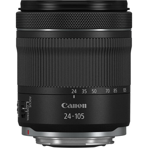Lente Canon RF 24-105mm F4-7.1 IS STM Zoom Versátil