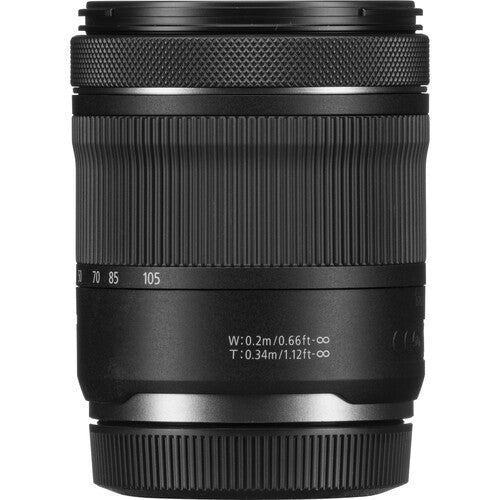 Lente Canon RF 24-105mm F4-7.1 IS STM Zoom Versátil