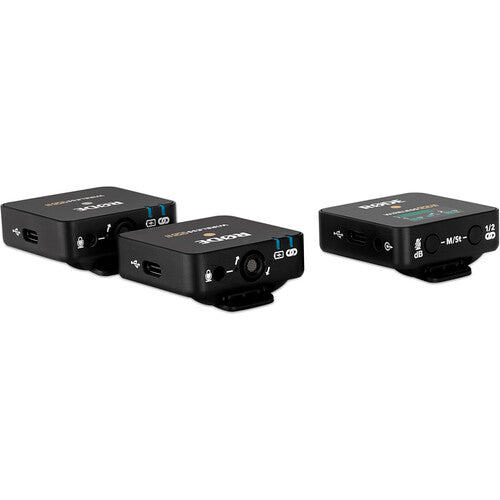Rode Wireless GO II Microfone Sem Fio Compacto com 2 Transmissores