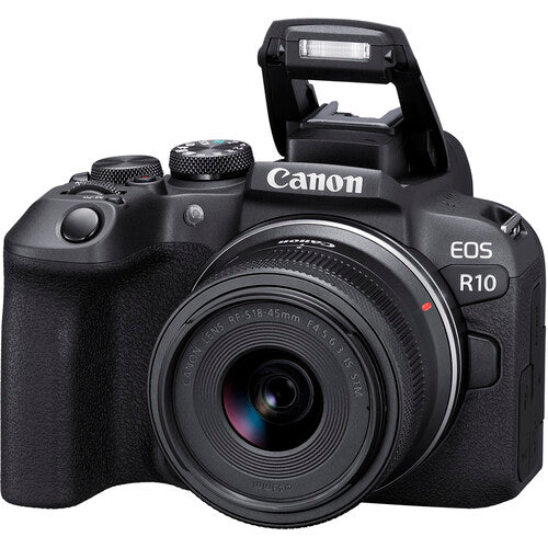 Canon EOS R10 + RF-S 18-45mm IS STM – Mirrorless APS-C Compacta