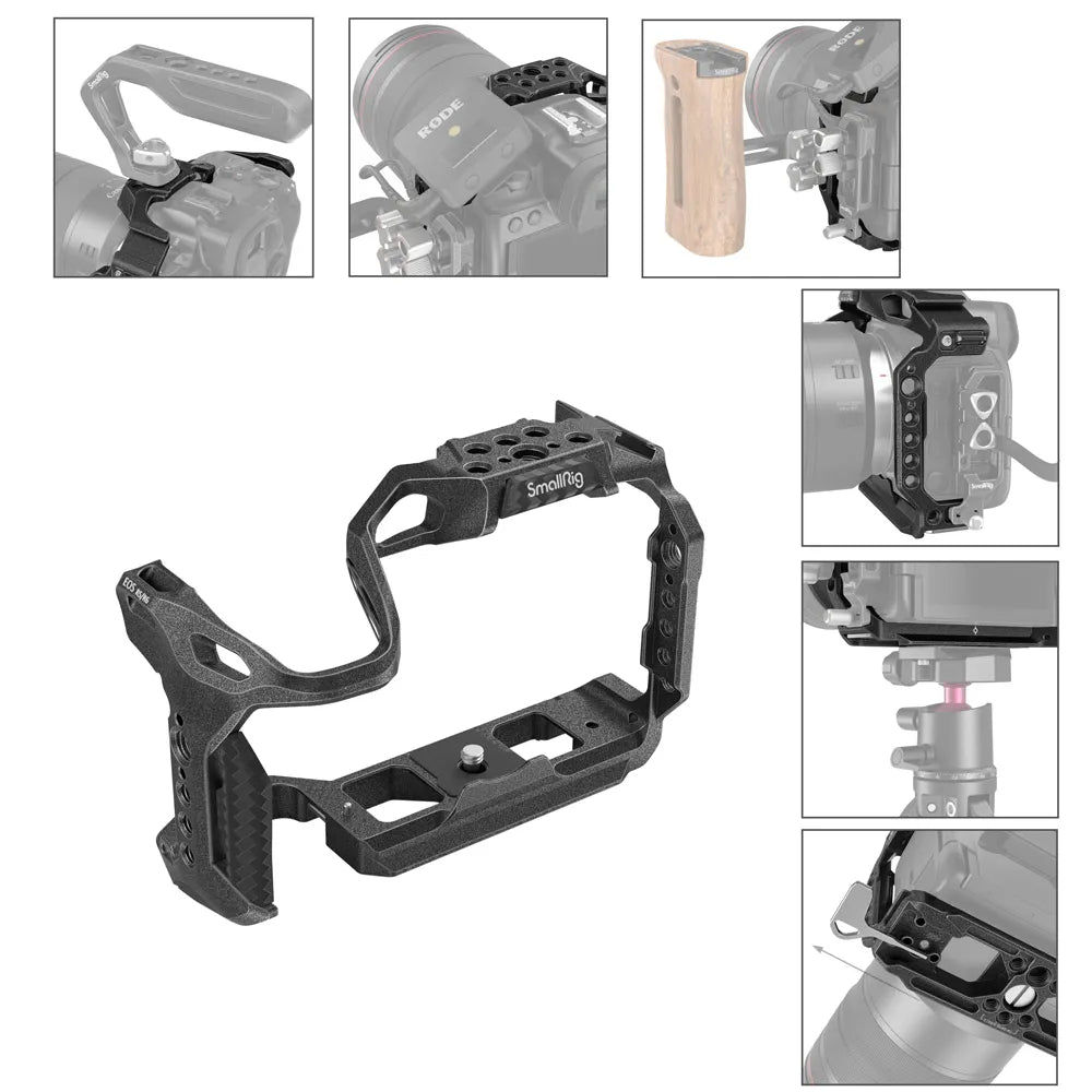 Cage SmallRig Black Mamba para Canon EOS R5C / R5 / R6
