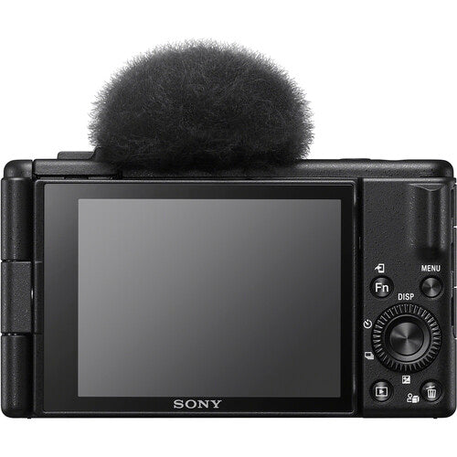 Câmera Sony ZV-1F Black – Compacta 20MP, 4K, Vlogging
