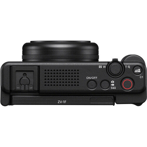 Câmera Sony ZV-1F Black – Compacta 20MP, 4K, Vlogging