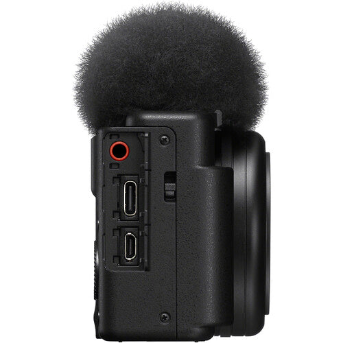 Câmera Sony ZV-1F Black – Compacta 20MP, 4K, Vlogging
