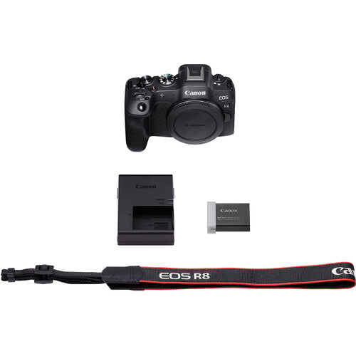 Canon EOS R8 Corpo – Mirrorless Full-Frame Leve e Versátil