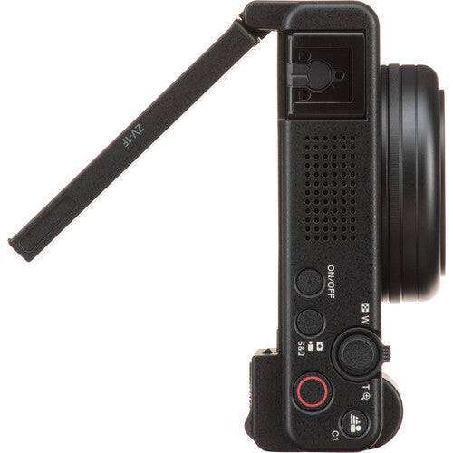 Câmera Sony ZV-1F Black – Compacta 20MP, 4K, Vlogging