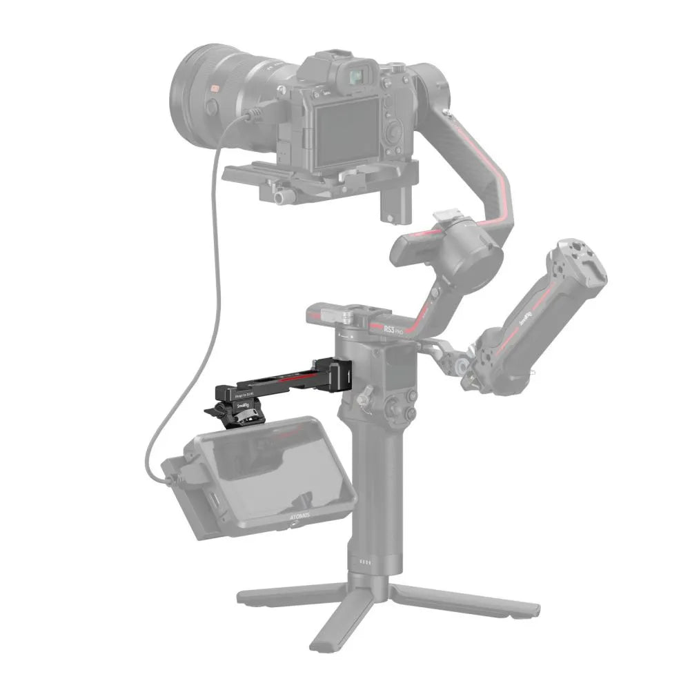 Suporte SmallRig para Monitor com Braçadeira NATO p/ DJI RS2 RS3 RS4