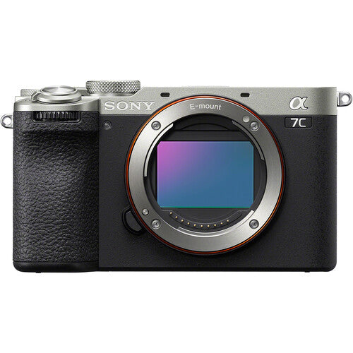 Câmera Sony A7CII Body Silver – Full-Frame 33MP, 4K 60p, IBIS