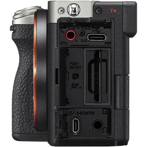 Câmera Sony A7CII Body Silver – Full-Frame 33MP, 4K 60p, IBIS
