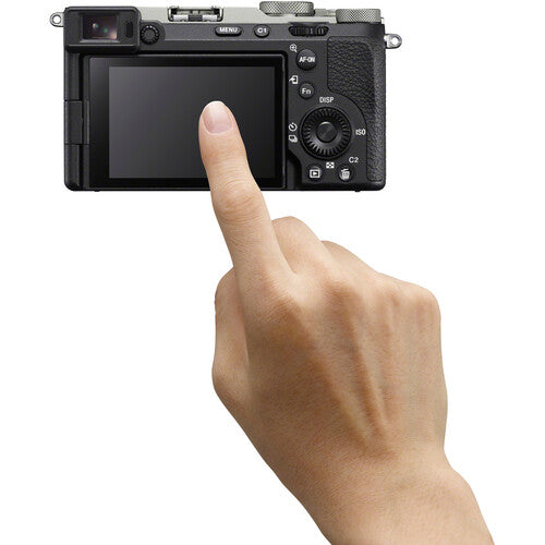 Câmera Sony A7CII Body Silver – Full-Frame 33MP, 4K 60p, IBIS