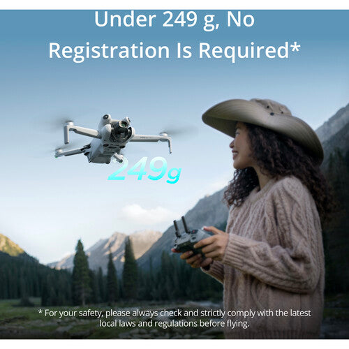 Drone DJI Mini 4 Pro Standard 4K – Compacto e Avançado