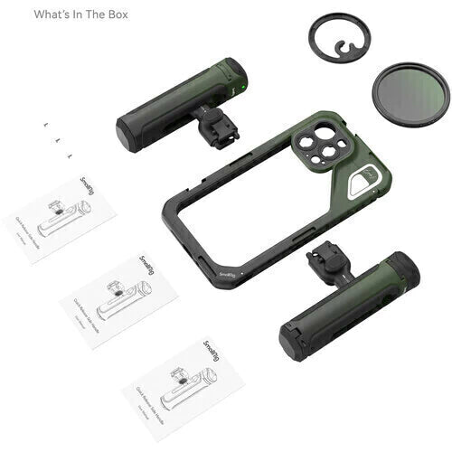 Kit de Filmagem Mobile SmallRig x Brandon Li para iPhone 15 Pro Max