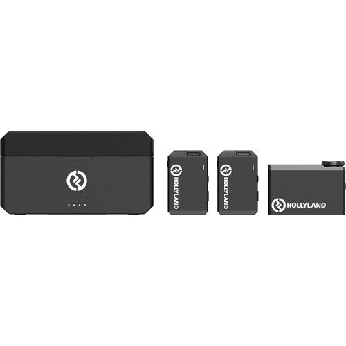 Hollyland Lark Max All-in-One Sistema de Microfone Sem Fio Profissional