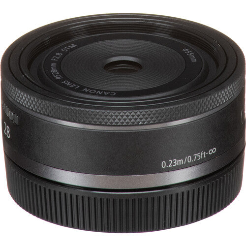Lente Canon RF 28mm F2.8 STM Grande Angular Compacta