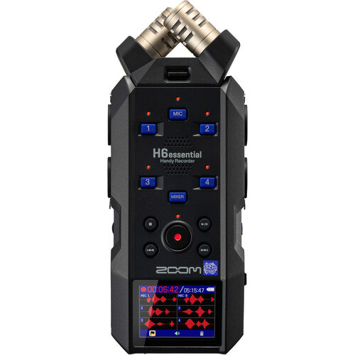 Gravador Zoom H6essential Portátil 6 Entradas Áudio