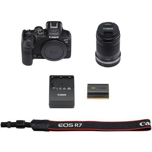 Canon EOS R7 Kit com Lente RF-S 18-150mm - Mirrorless 32.5MP 4K